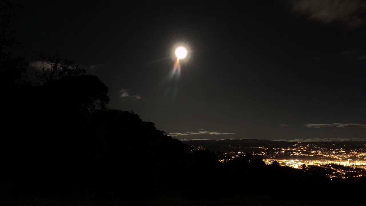Moonrise Over Cuenca