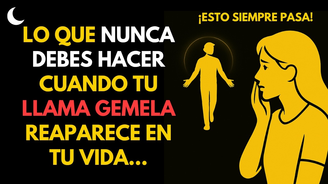 ¡ALERTA! Esto Sucede Siempre Antes de la Reunión con Tu LLAMA GEMELA Y Muchos lo Ignoran | Luna