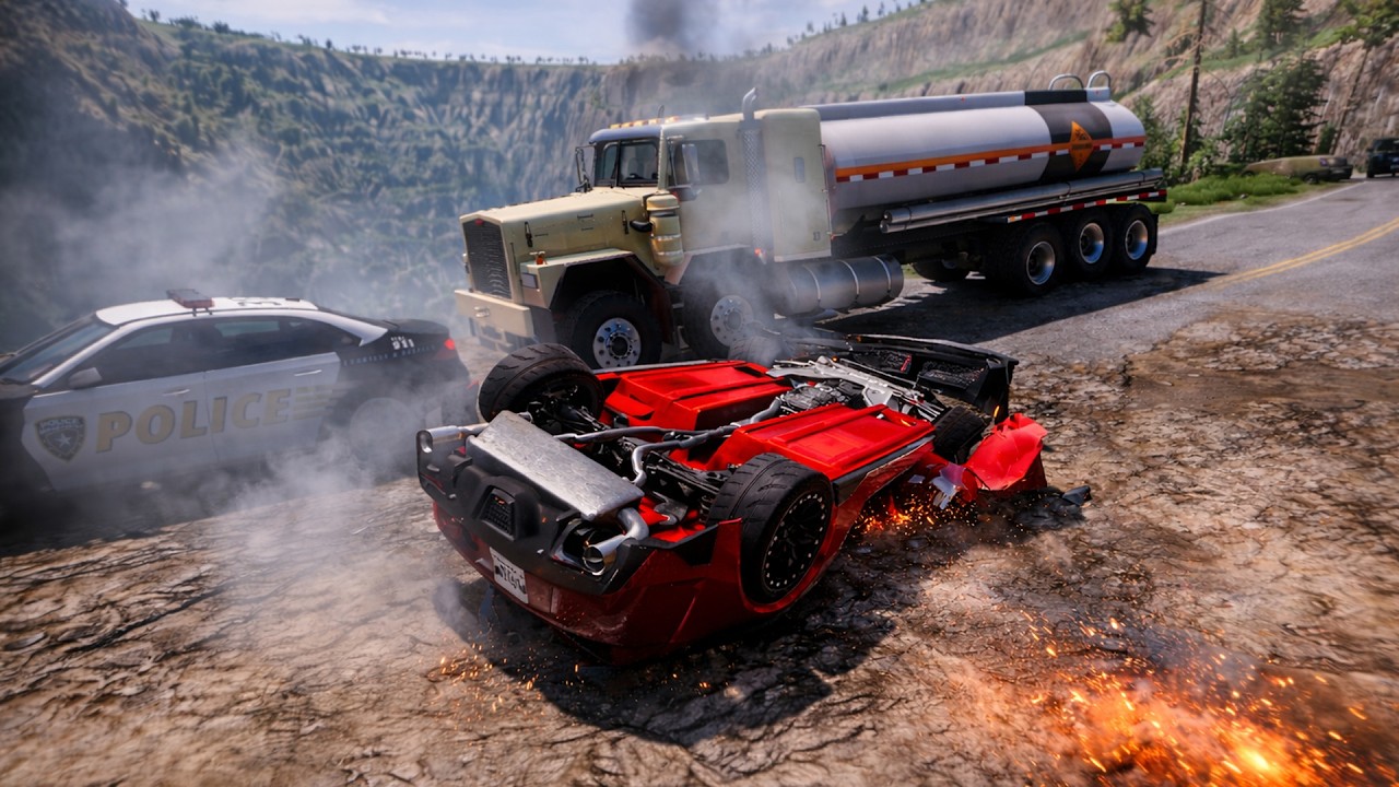 Realistic Car Crashes in BeamNG.drive | Insane Crash Compilation