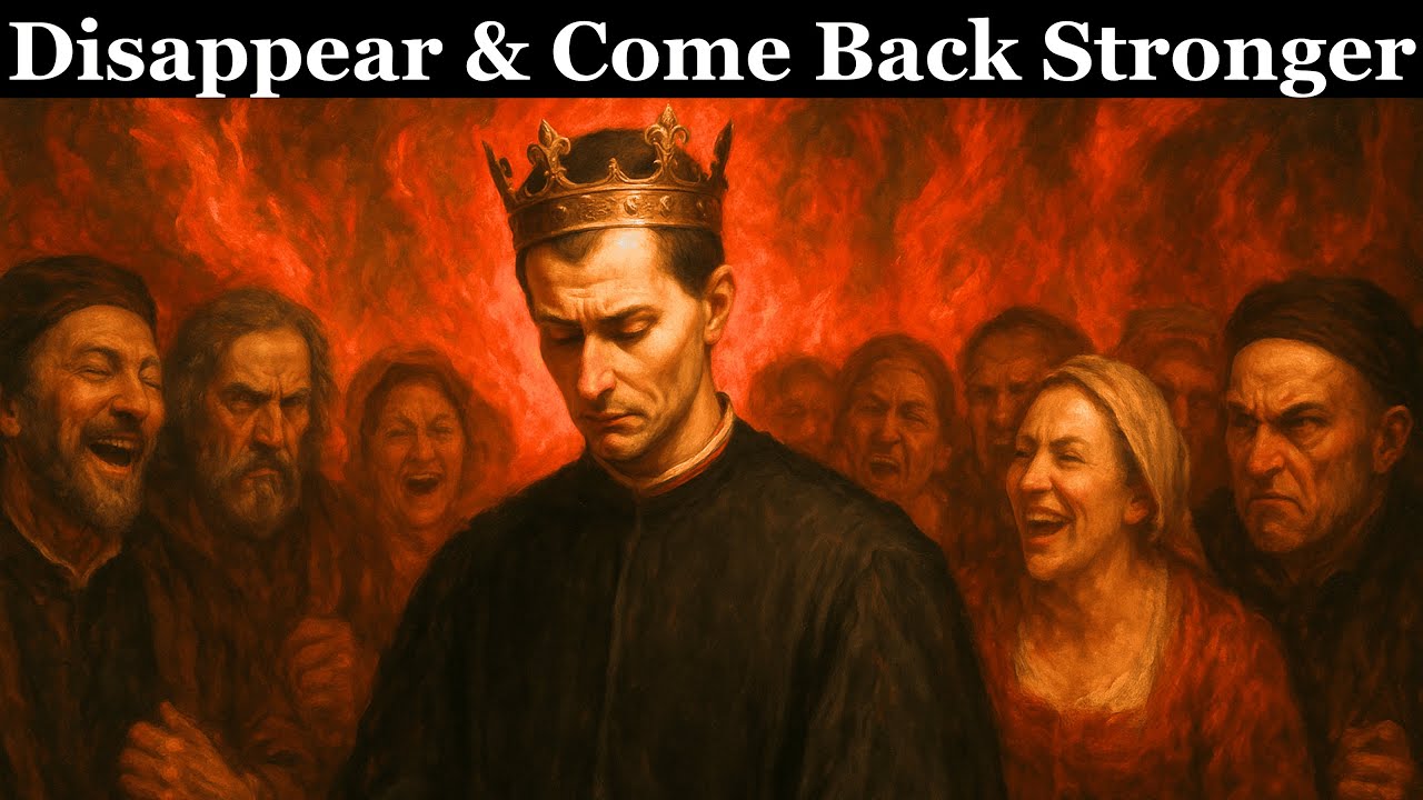 How to Disappear and Transform Yourself &mdash; The Art of Powerful Comeback (Machiavelli's Way)