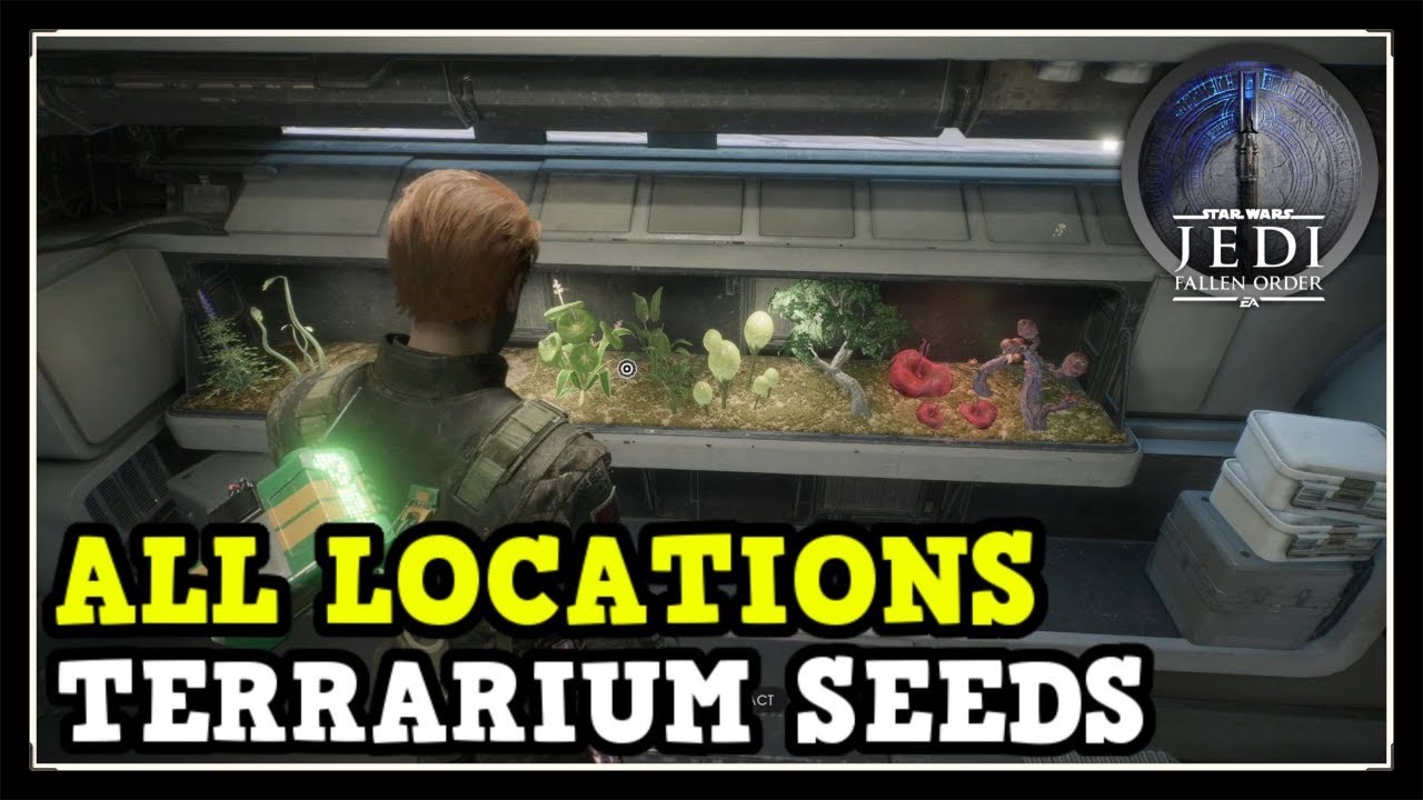 Jedi Fallen Order All Terrarium Seed Locations (Green Thumb Trophy / Achievement)