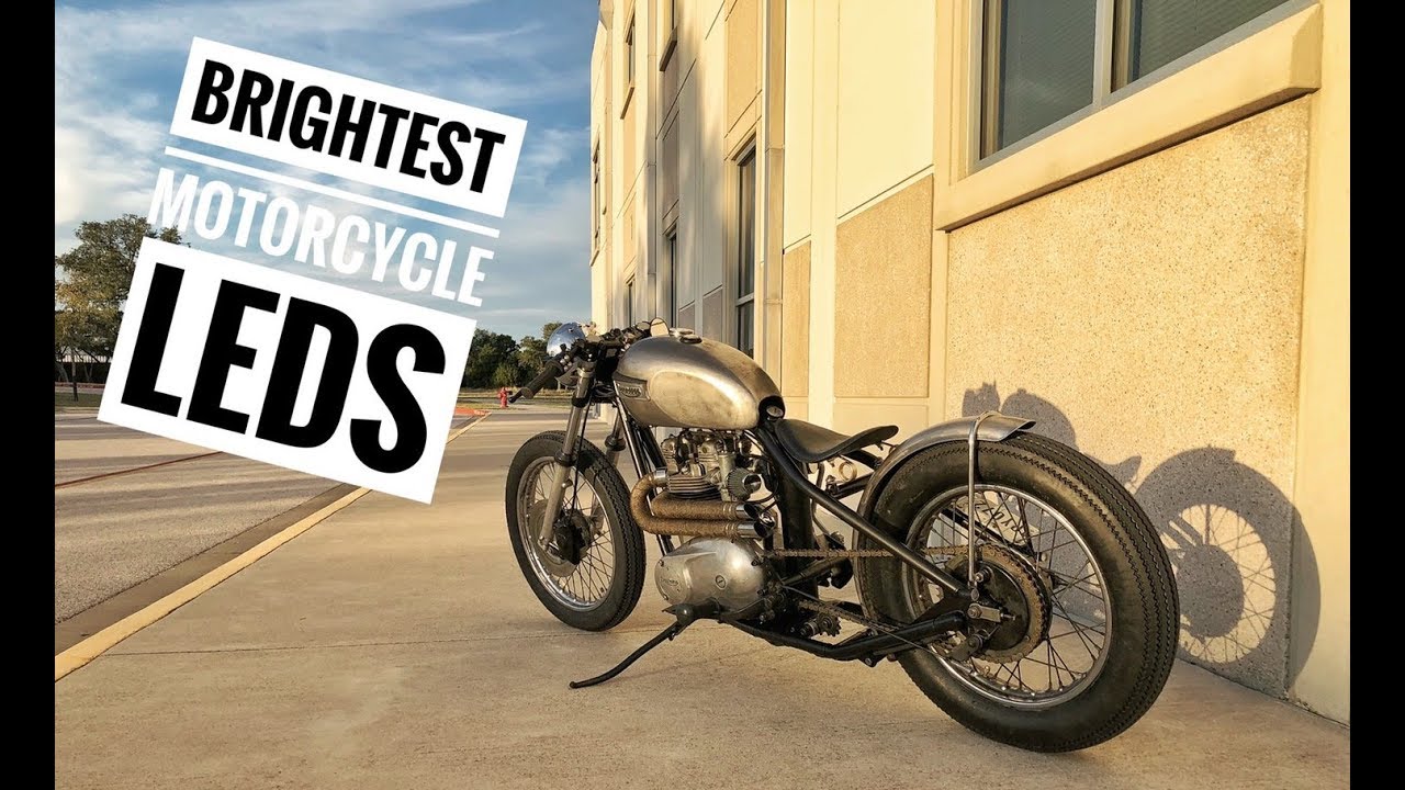 Brightest motorcycle taillights | Triumph Hardtail
