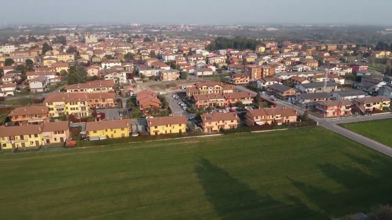 Beauty of Italy 4K- Brembate Aerial Movie by Drone HD