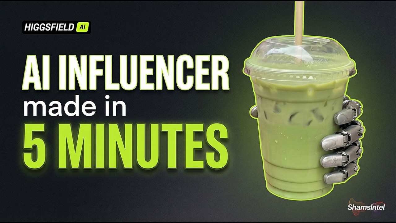 How I Built an AI Influencer + Monetised It (Higgsfield AI Influencer Studio + Motion Control)
