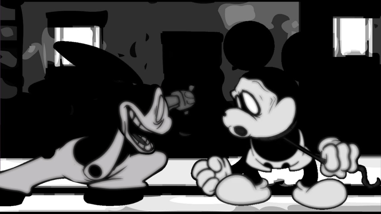 【FNF】Really Happy 2.5 but Oswald and Mickey Mouse sings it