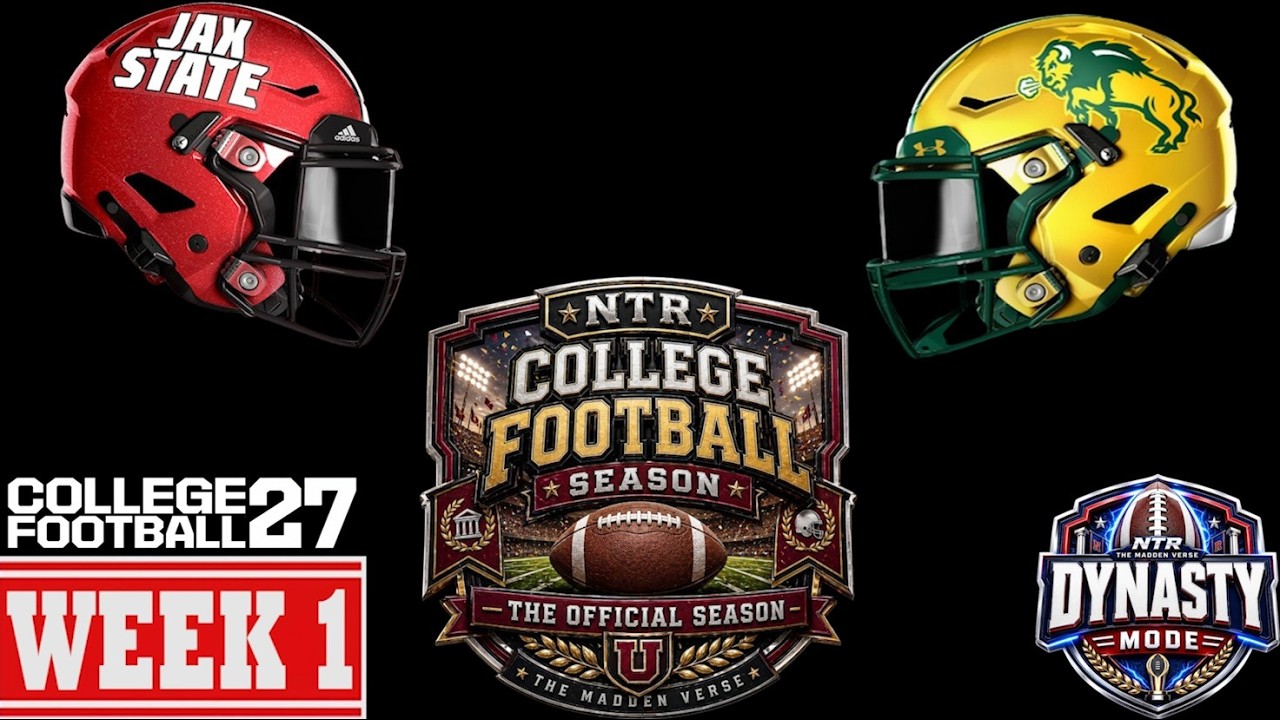 CFB 27 - Jacksonville State Gamecocks VS North Dakota State Bison #dynasty