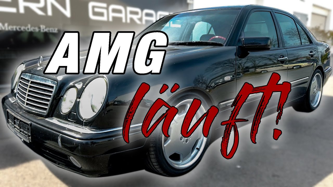 EDELWEISS | Wir holen unseren AMG E50 von der Stern Garage