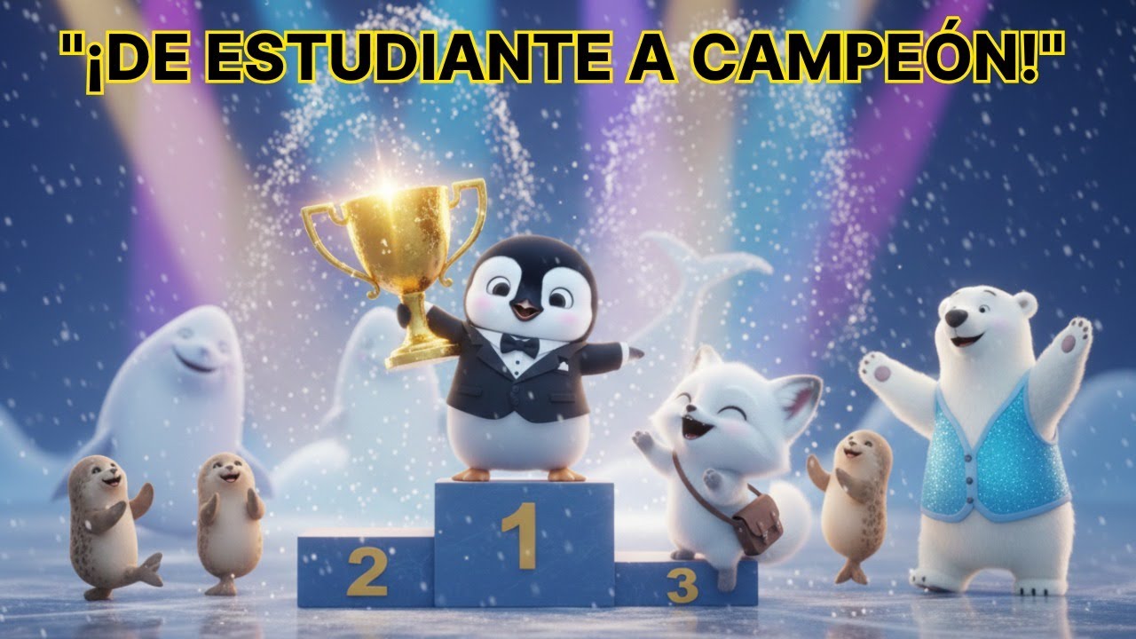 🐧💃 El Pingüinito Bailarín | Aprende a Bailar Tap | Canción Infantil con Pasos de Baile