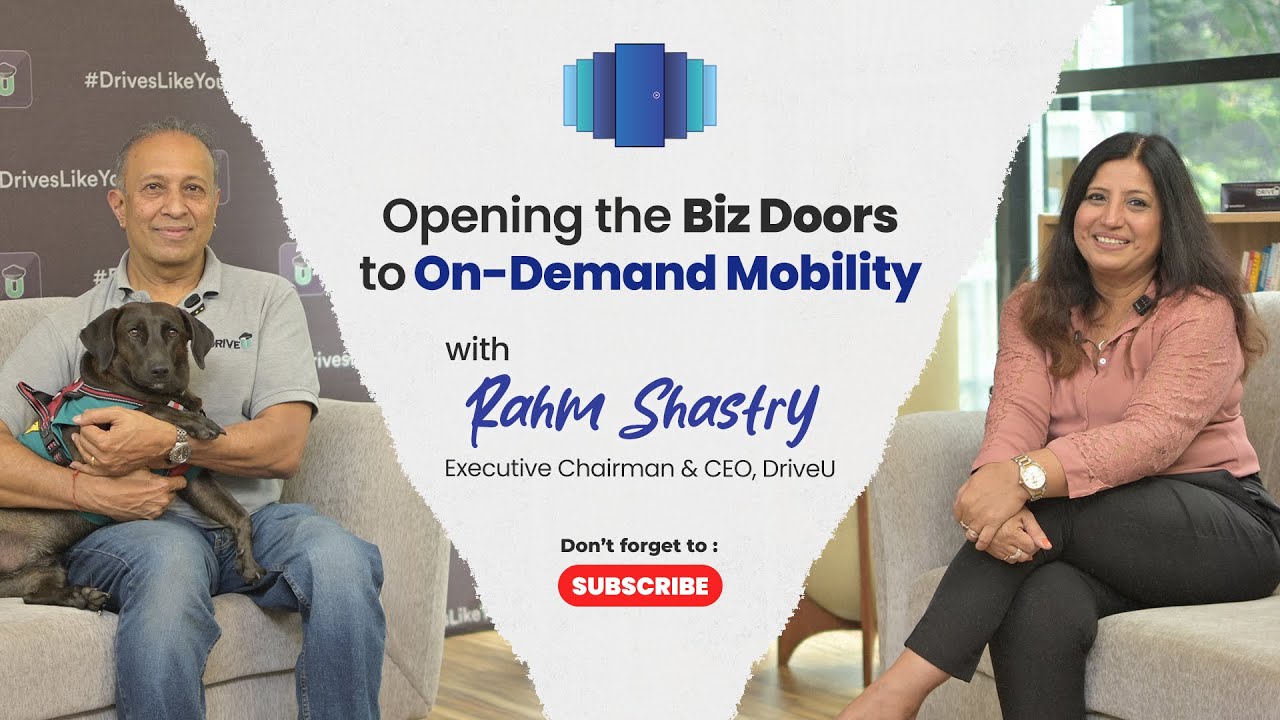We open the BizDoors to On-Demand Mobility with Rahm Shastry, Co-founder & CEO of DriveU