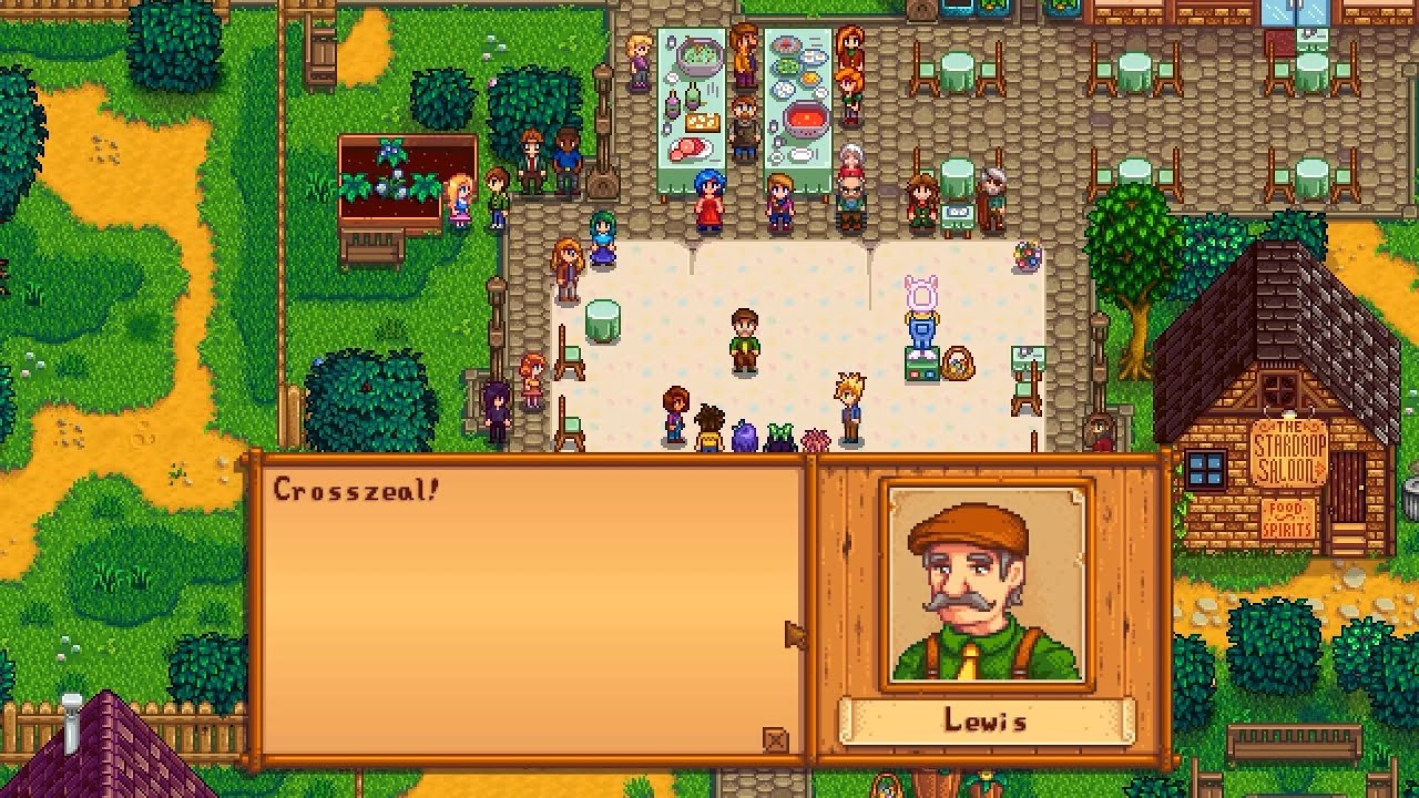 Stardew Valley cjb year 1 spring day 13 and 14 แข่งวิ่งหาไข่ชนะด้วยเว้ย