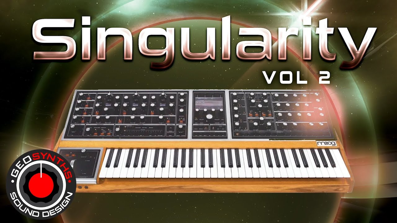 Moog ONE - Singularity Vol 2 - Patches 1 to 32 - GEOSynths