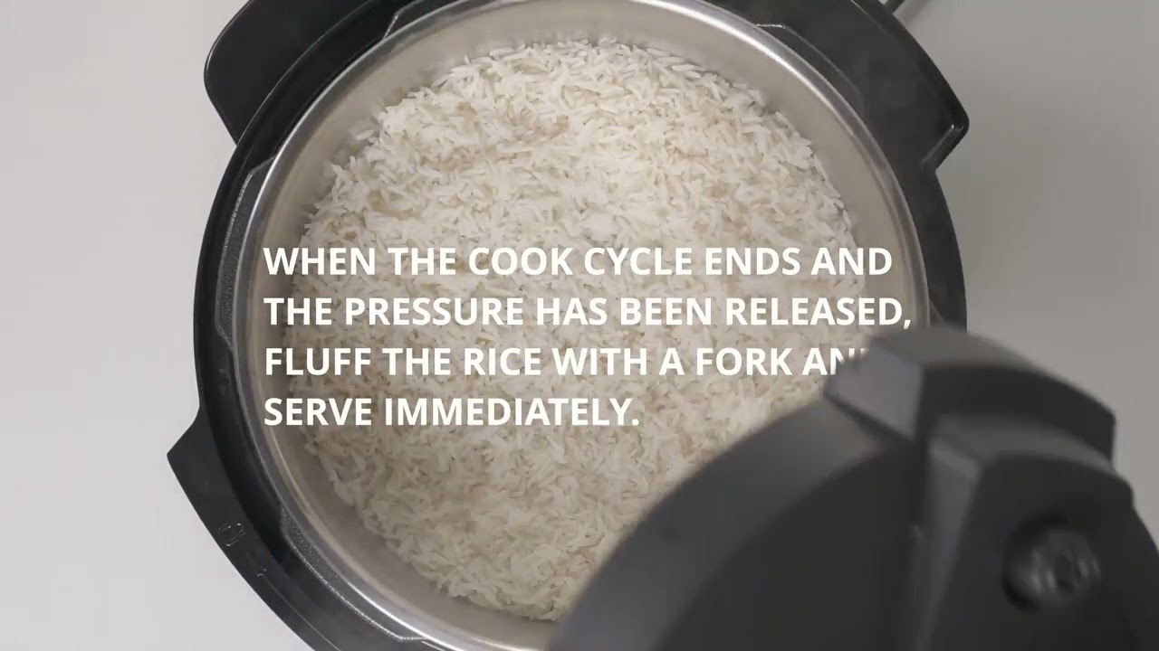 Instant Pot Rio Wide 7.1L - Rice
