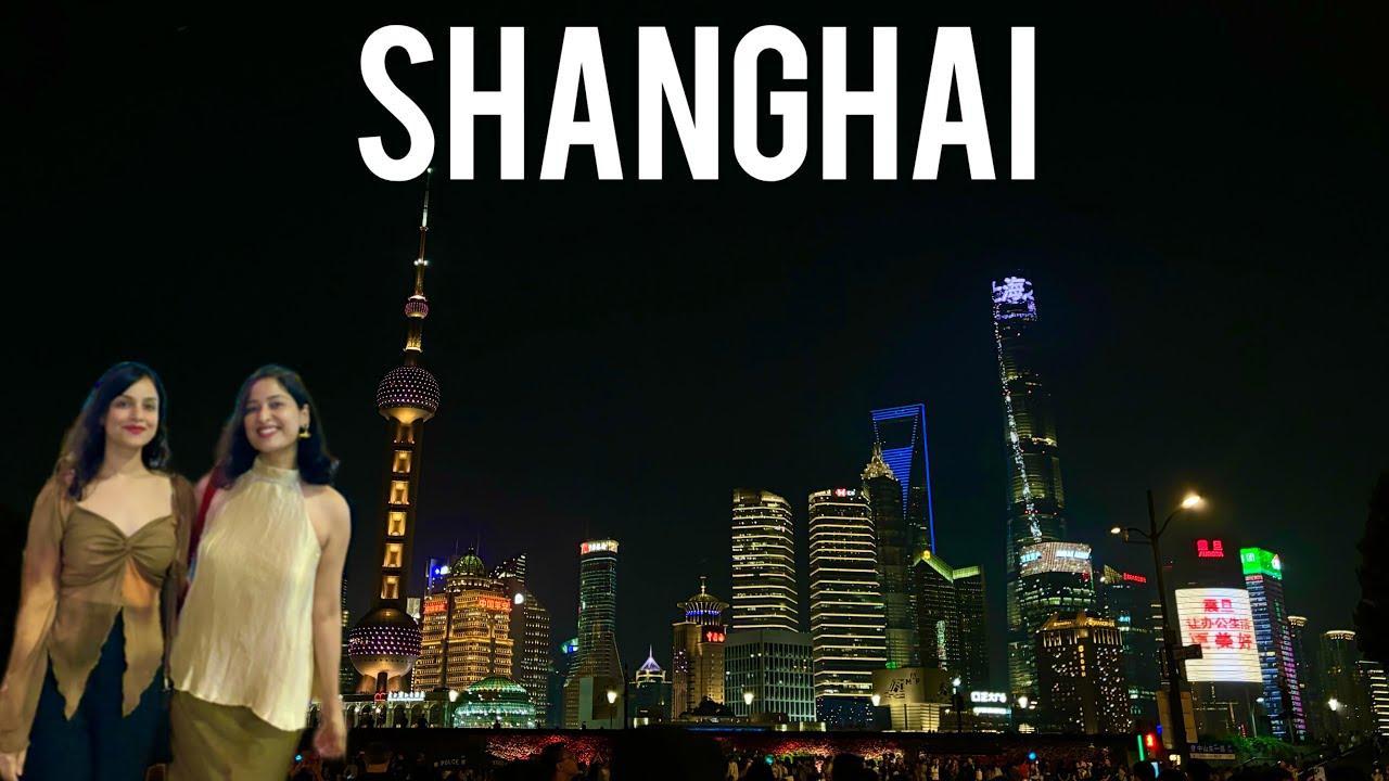 The MOST Beautiful Part of Shanghai - Nanjing Road, The Bund 😍 Hotel change & China Food