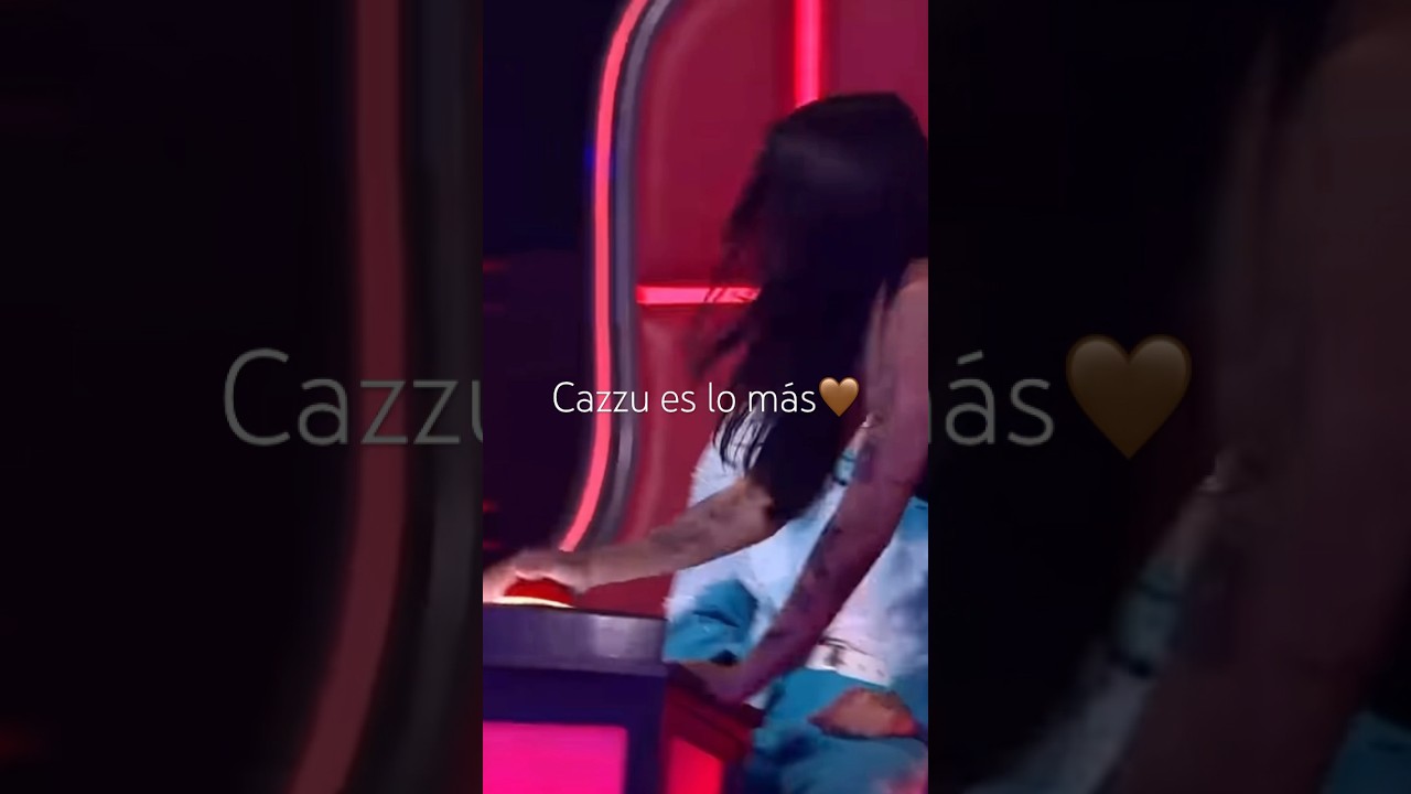 Cazzu en la voz ES OTRO NIVEL🤎 #cazzu #lavozargentina