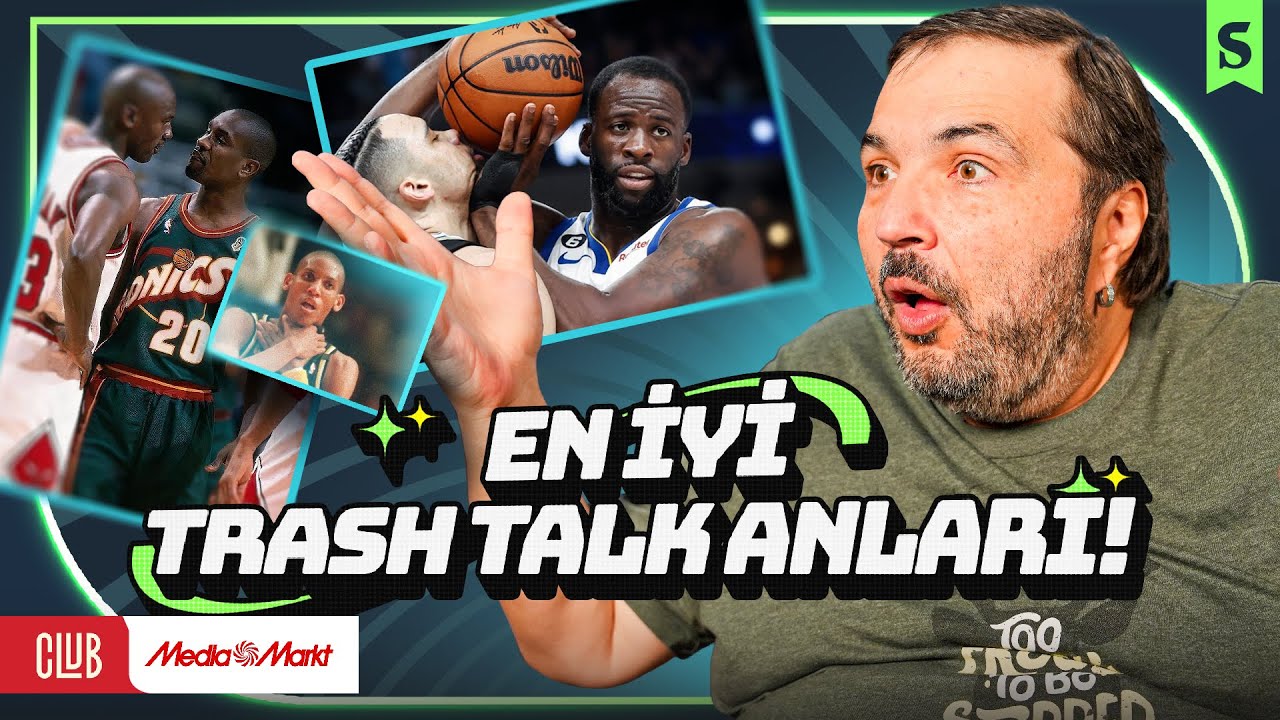 Kaan Kural, NBA'in En İyi Trash Talk Anlarını İzliyor! | Video Kulübü #1