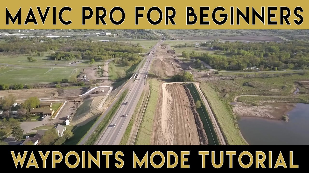 Mavic Pro для начинающих | Учебное пособие по режиму точек маршрута