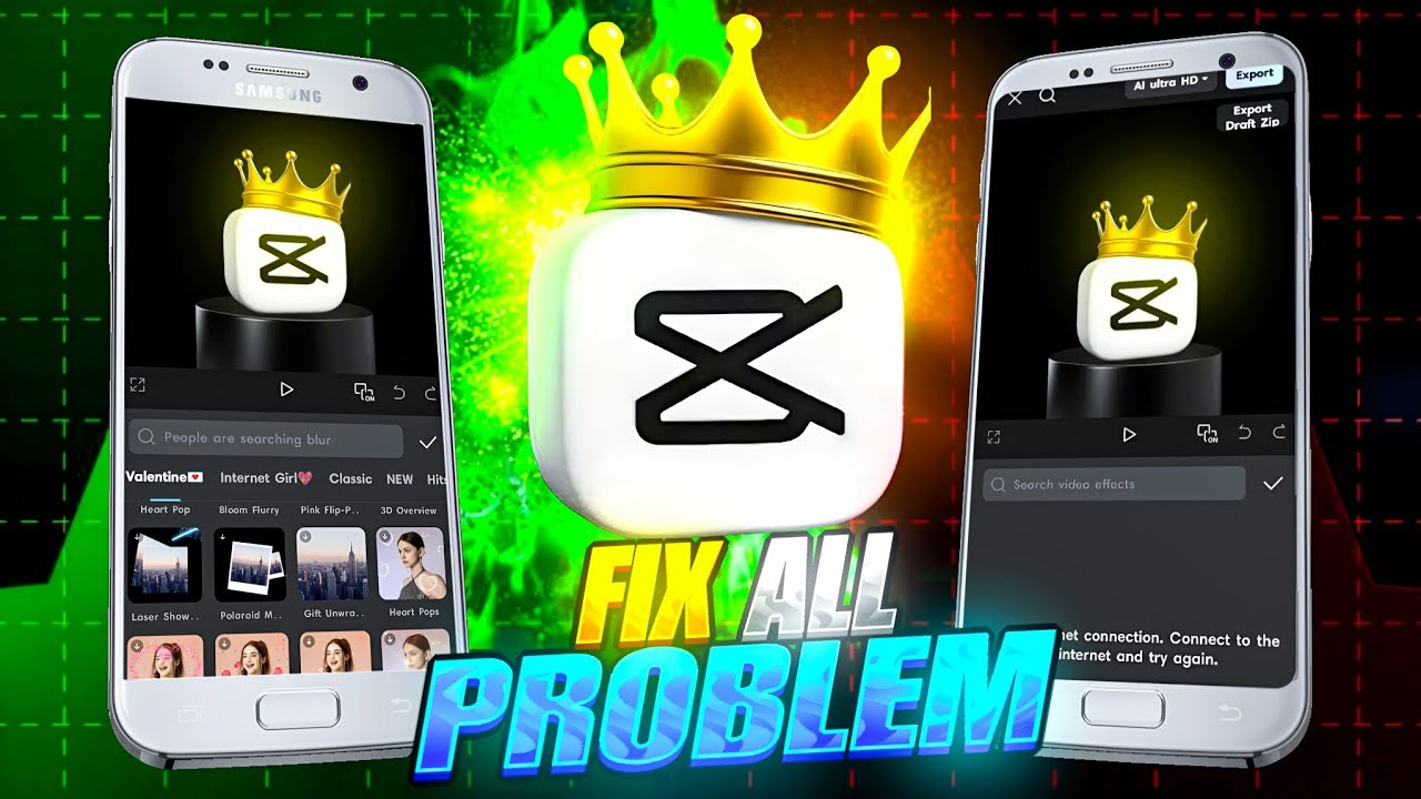 Capcut No Internet Problem 2026|| Capcut All Problem Fix 2026 || Capcut Effect Not Showing Problem 😳