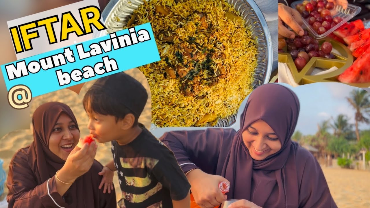 Iftar @ Mount lavinia beach/ chicken Kabsa Recipe / Ramadan 2026 / Iftar recipes /Naveenas Tiny Tips