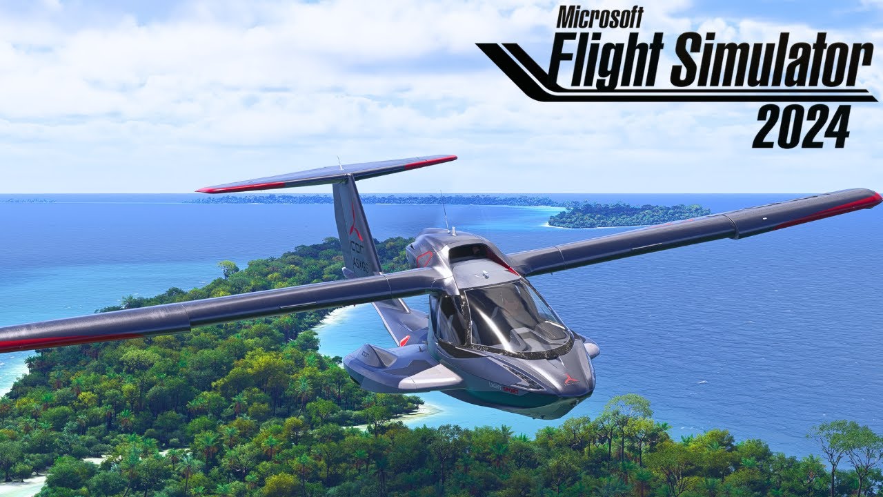 Relax & Explore Paradise: Chagos Archipelago | ICON A5 Flight | MSFS 2024