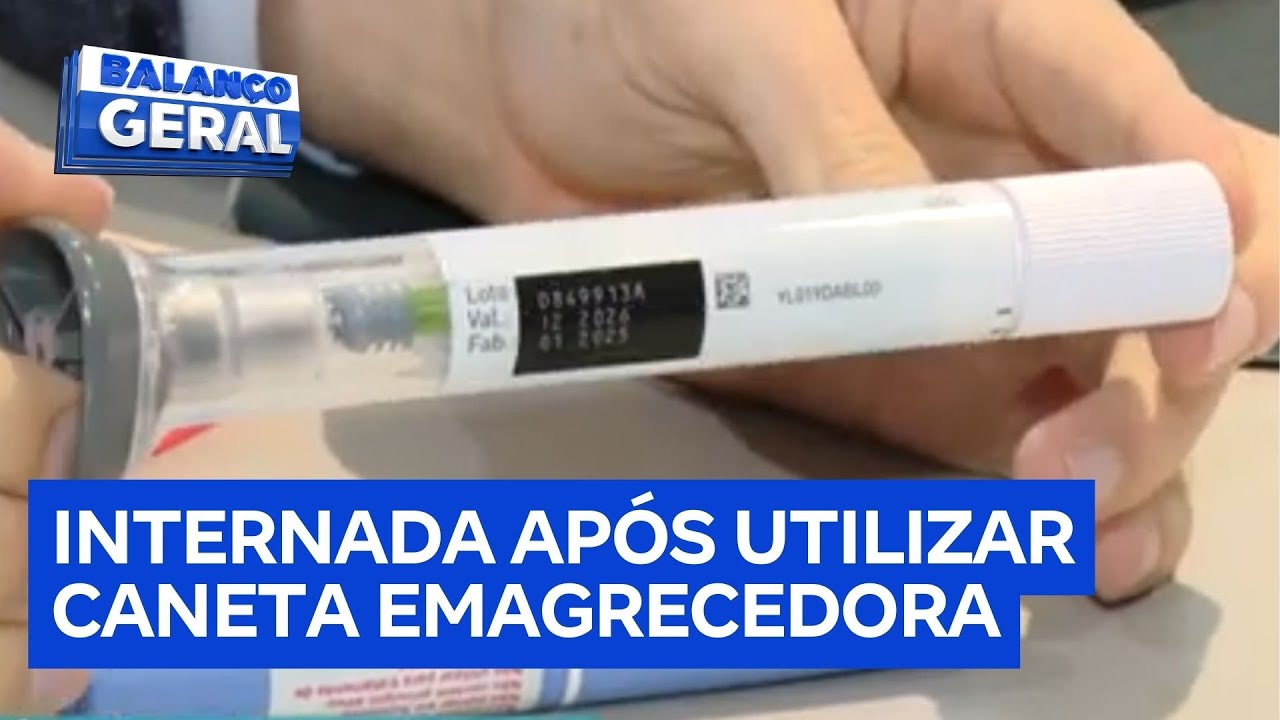 Após internação por uso de caneta emagrecedora sem registro, mulher apresenta melhora