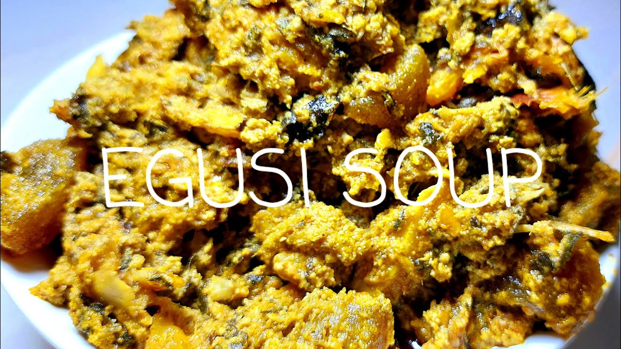 HOW TO MAKE EGUSI SOUP/ EGUSI RELOADED/ NIGERIAN  RECIPE