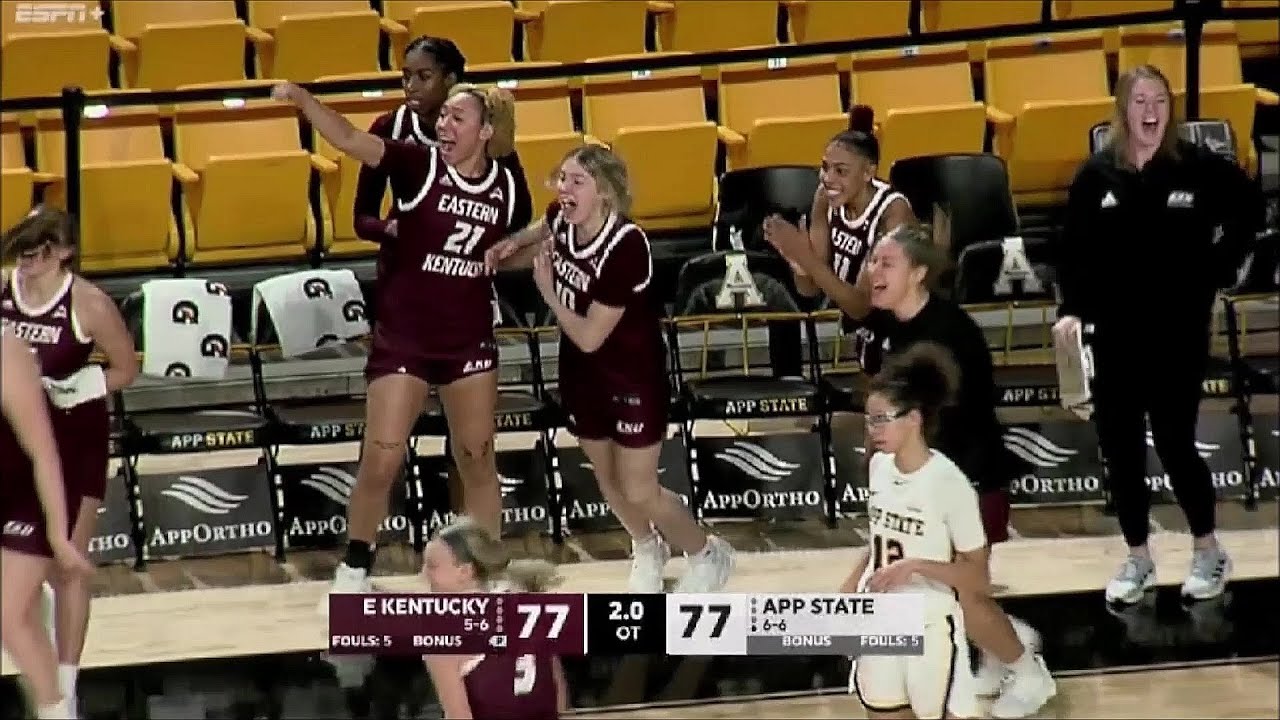 EKU Hits Game-Tying 3 At The End Of Overtime, Then Wins It In DOUBLE-OT vs App State