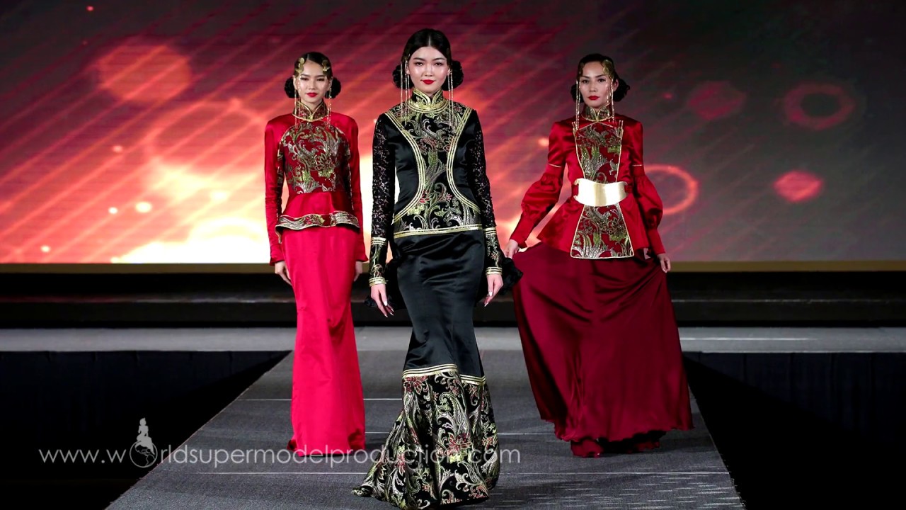 World Supermodel Fashion Show - Mongolia Bridal Wear