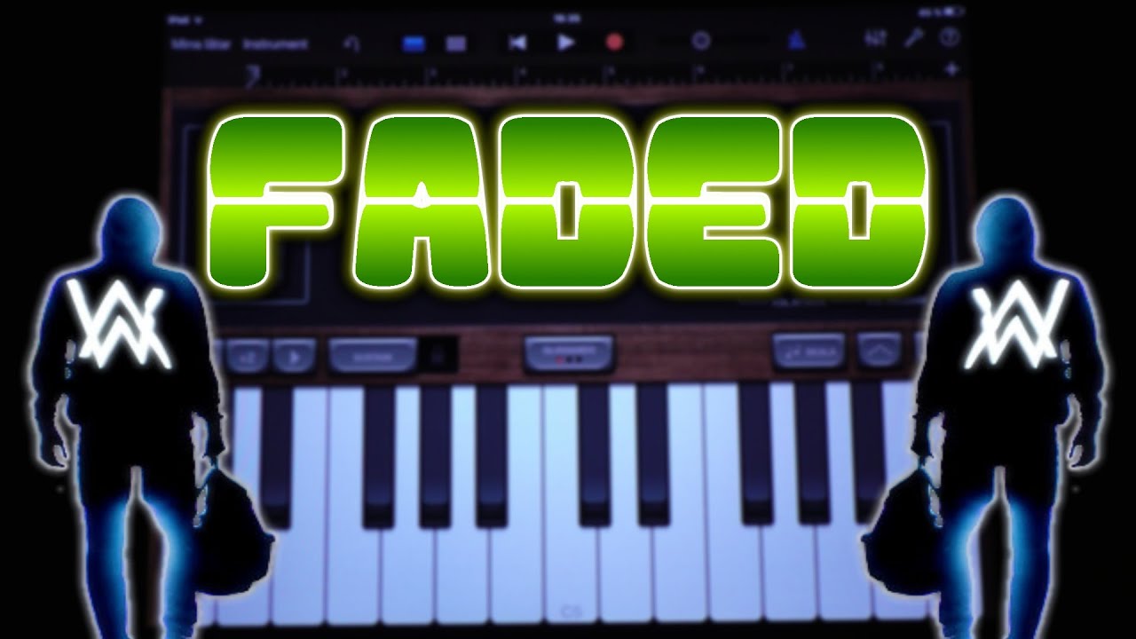 Alan Walker - Faded (GARAGEBAND TUTORIAL)