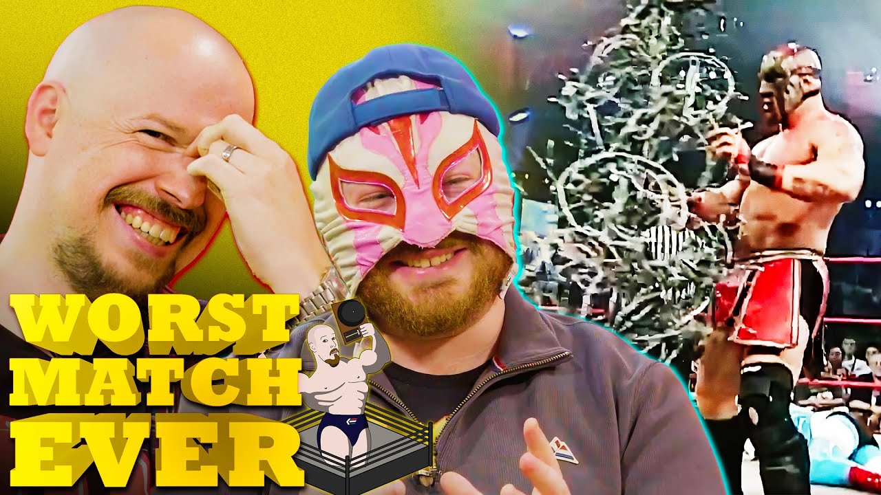 THE BARBED WIRE CHRISTMAS TREE MATCH! | WORST MATCH EVER