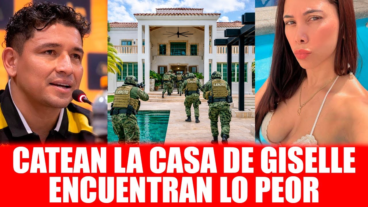 CATEAN La Casa De Giselle Fernández AMANTE de Mario Pineida: Encuentran MILLONES Y DROG4