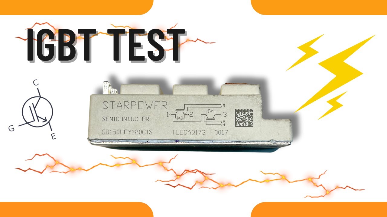 ¿Cómo saber si mi módulo IGBT están funcionando correctamente?
