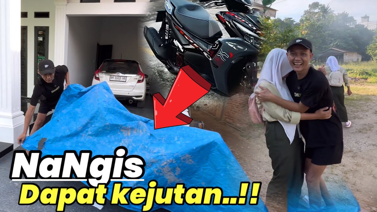 Sampe nangis..!! Di prank dulu sebelum dapat hadiah