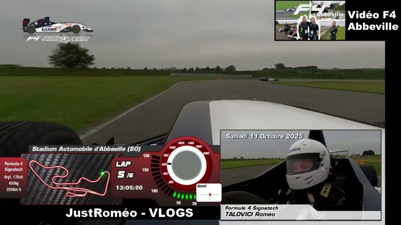 🏎️ Full F4 Onboard – Abbeville Circuit (Fast Laps + Driver POV)