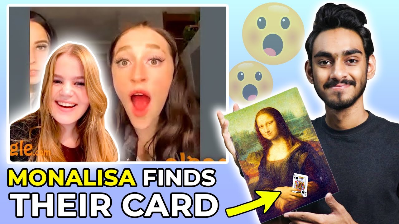 MONALISA comes to life on OMEGLE!