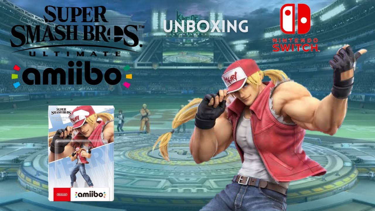 Amiibo Terry Bogard Unboxing and review