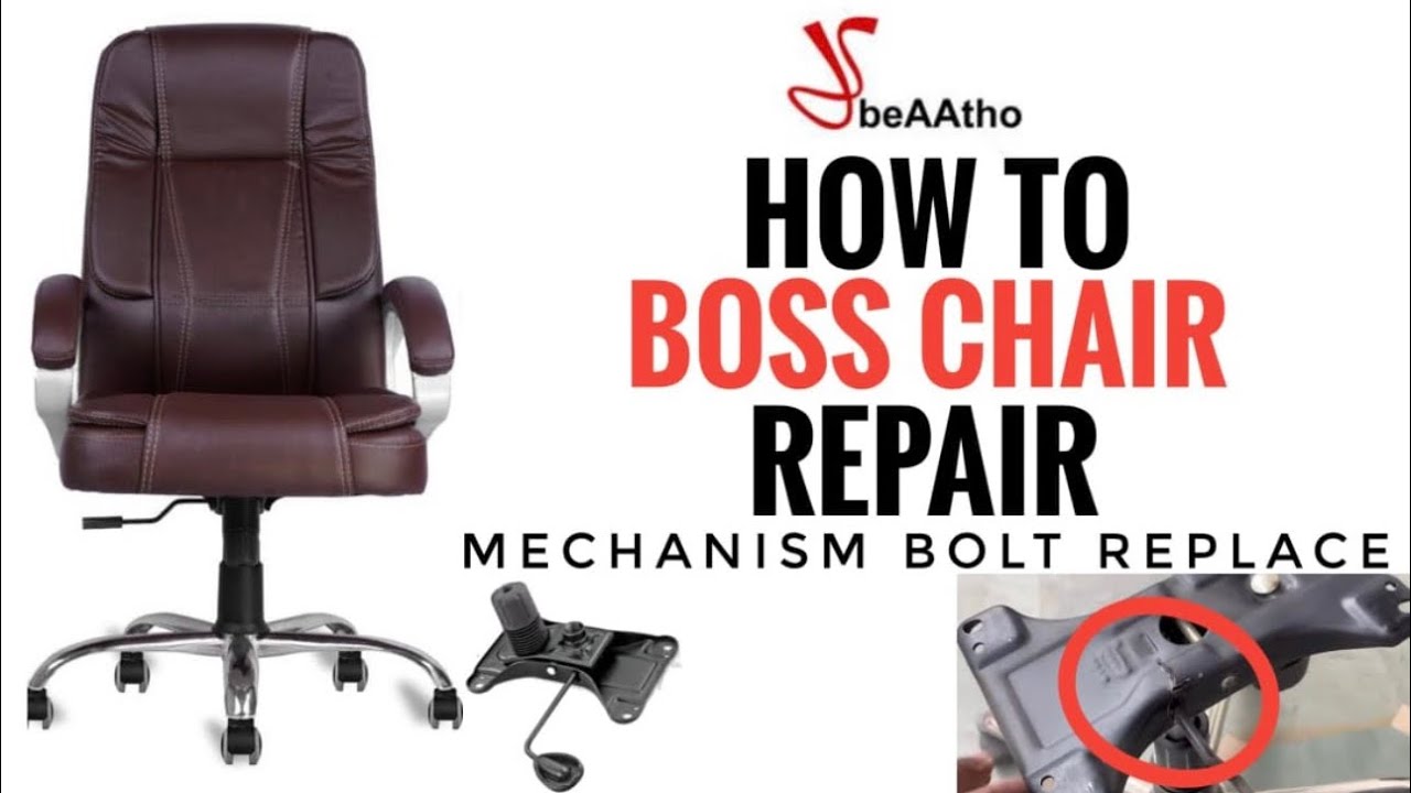  Chair Tilt Mechanism Repair || Tilt Mechanism Bolt Replace || Boss Chair Repair & service 