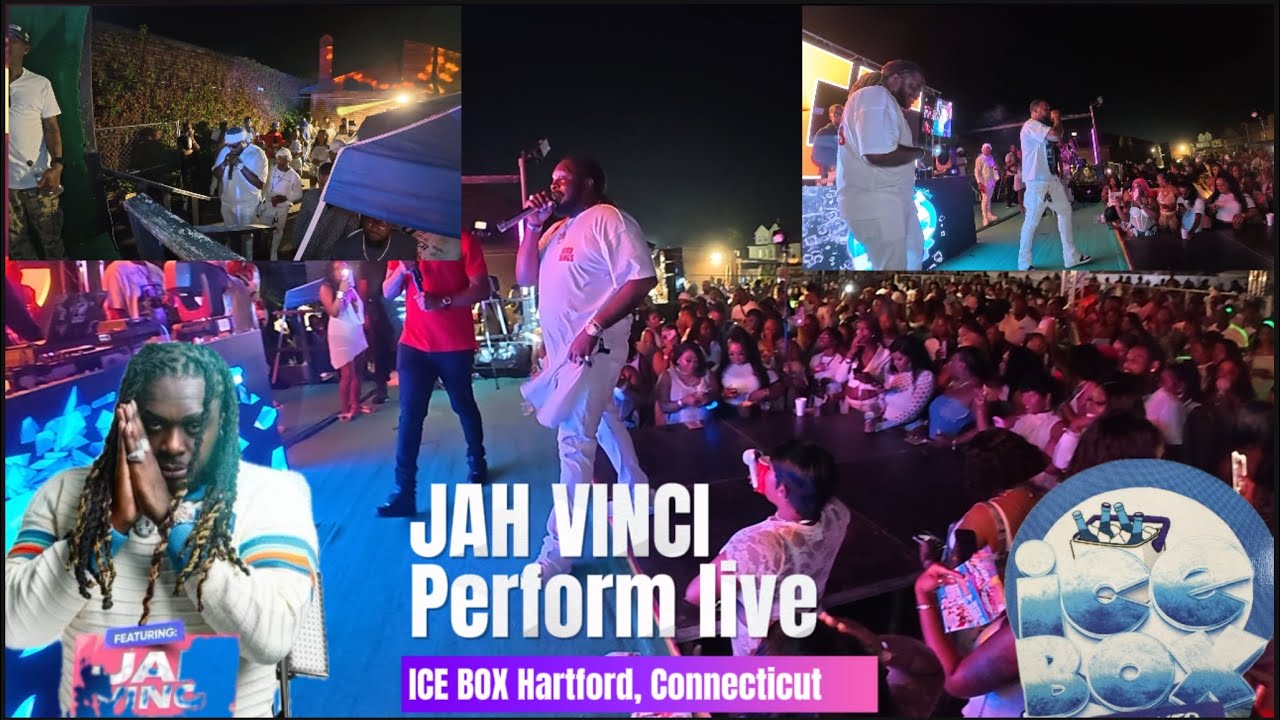 JAH VINCI Perform live in Hartford, #Connecticut #dancehall 