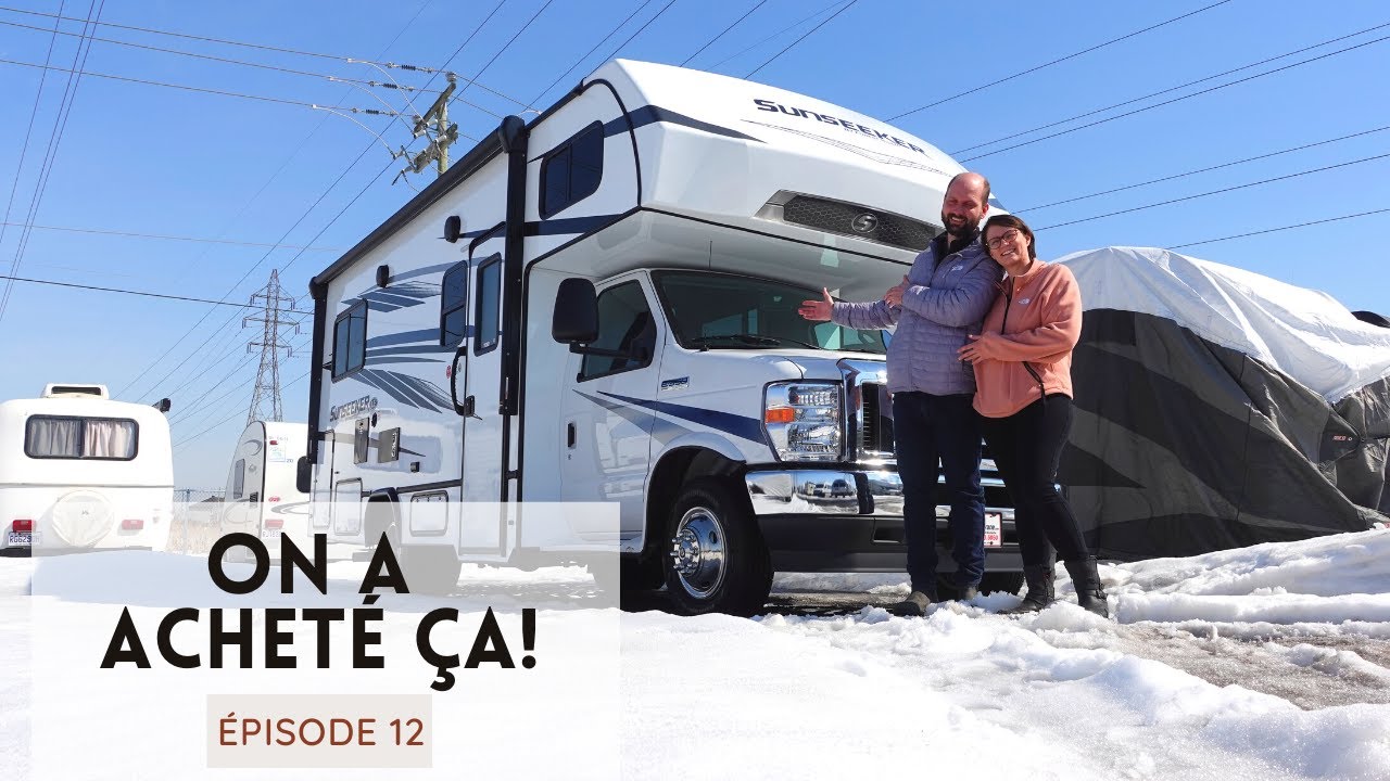 #12 Notre CAMPING CAR Américain!