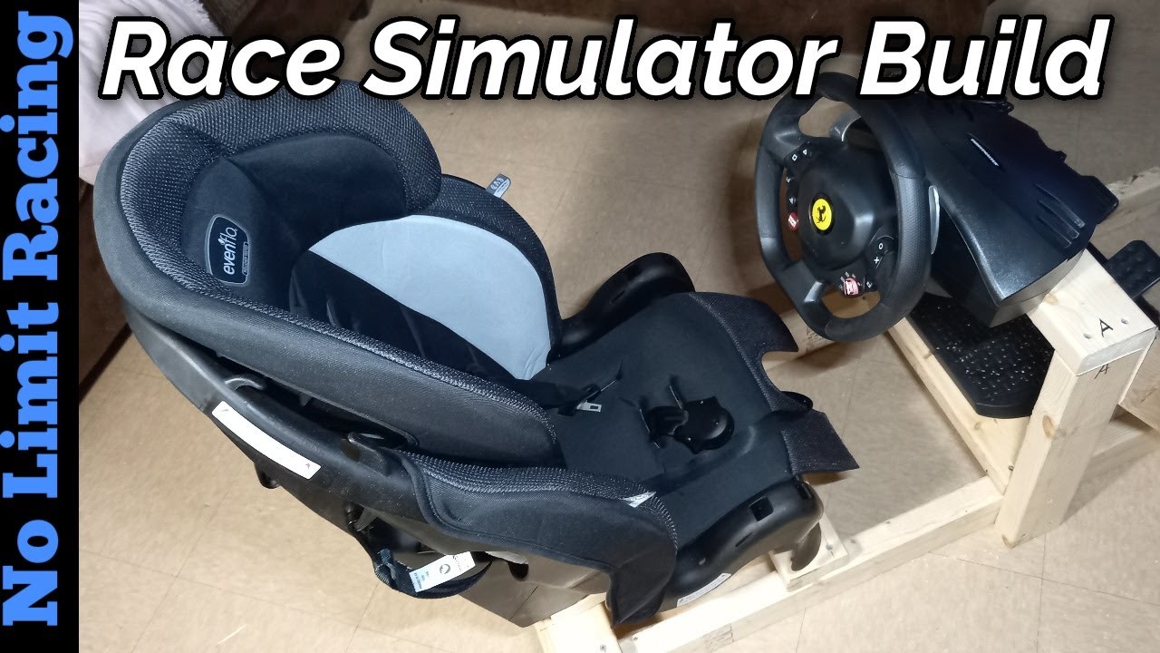 Budget race simulator build (for kids)