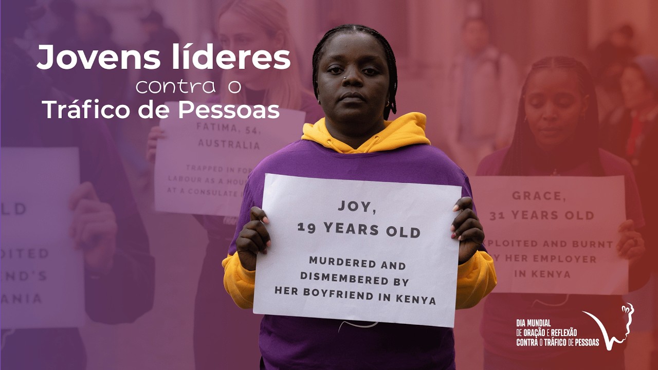 Jovens Líderes Contra o Tráfico de Pessoas (gravação do webinar)