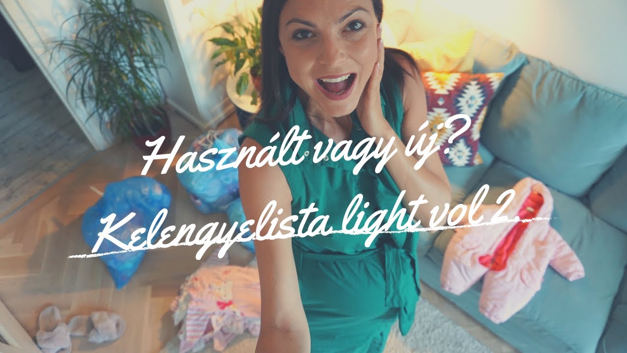#kismamavlog - Használt vagy új? Kelengyelista light vol 2.