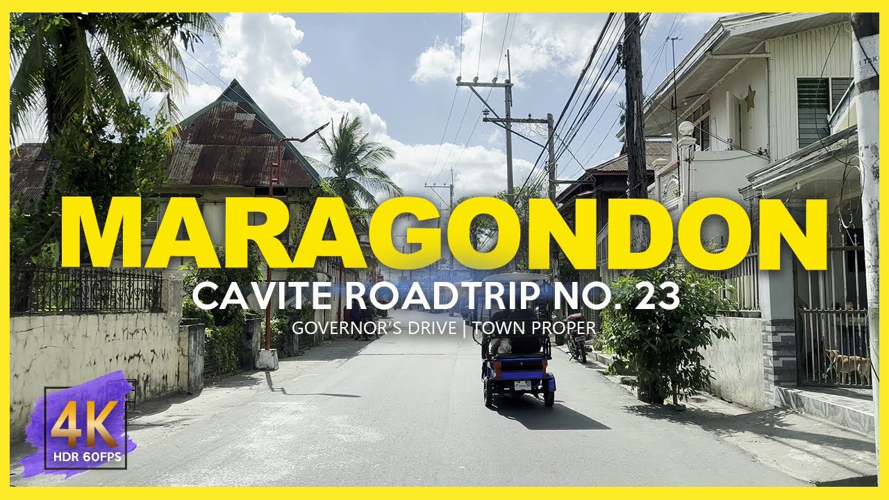 MARAGONDON Cavite Road Trip No. 23 | The Historic Town & Wildlife Sanctuary | 4K Driving Tour