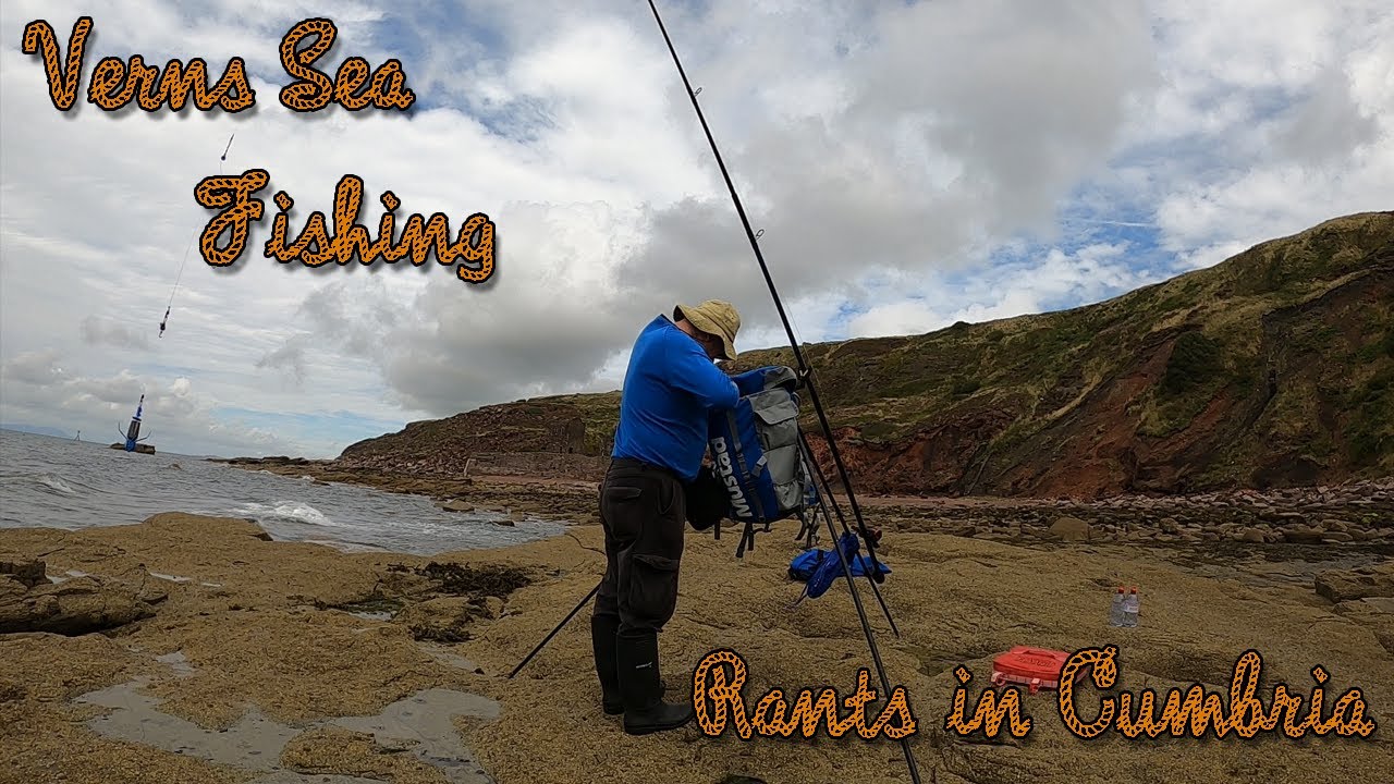 VERNS SEA FISHING | SALTOM BAY ON CUMBRIA WEST COAST WHITEHAVEN HAVING A GOOD RANT
