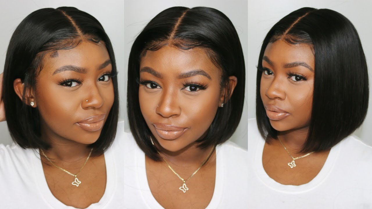 Blunt Cut Bob Wig | Flawless Lace, Fake Scalp, Easy Install | MyFirstWig