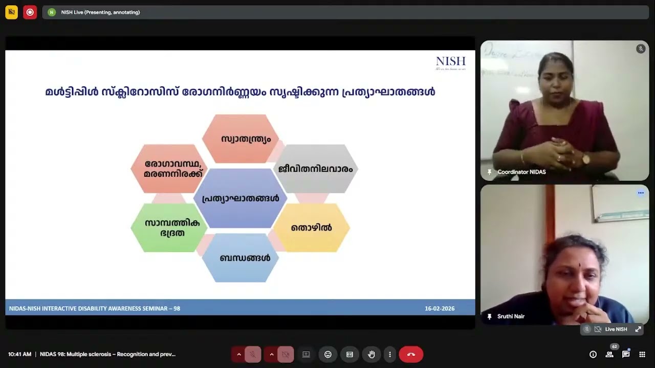 NIDAS 98: Multiple sclerosis – Recognition and prevention