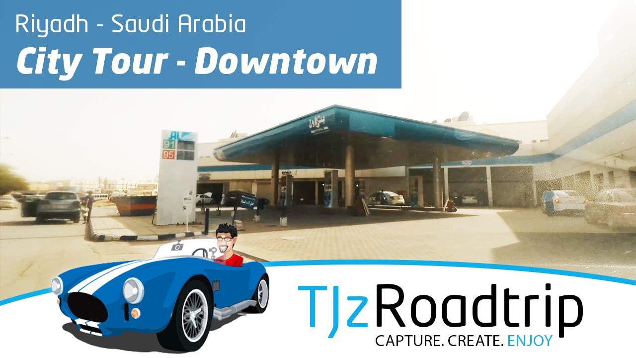 Riyadh City Tour Downtown | Beautiful Riyadh City Tour | Riyadh Time lapse