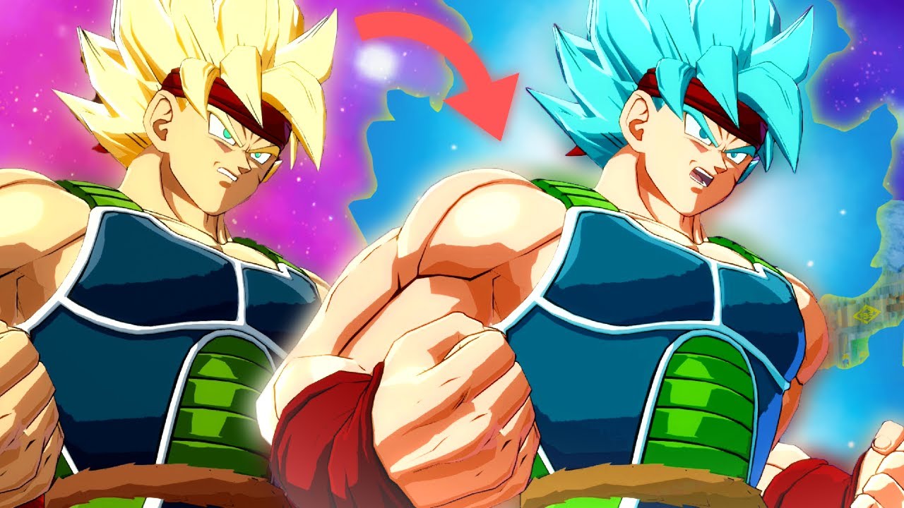Base, SSJ, SSG & SSGSS Bardock In DBFZ