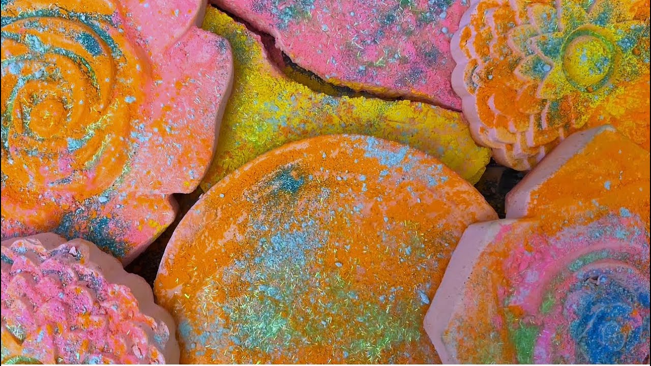 Colorful reforms /gym chalk /asmr 