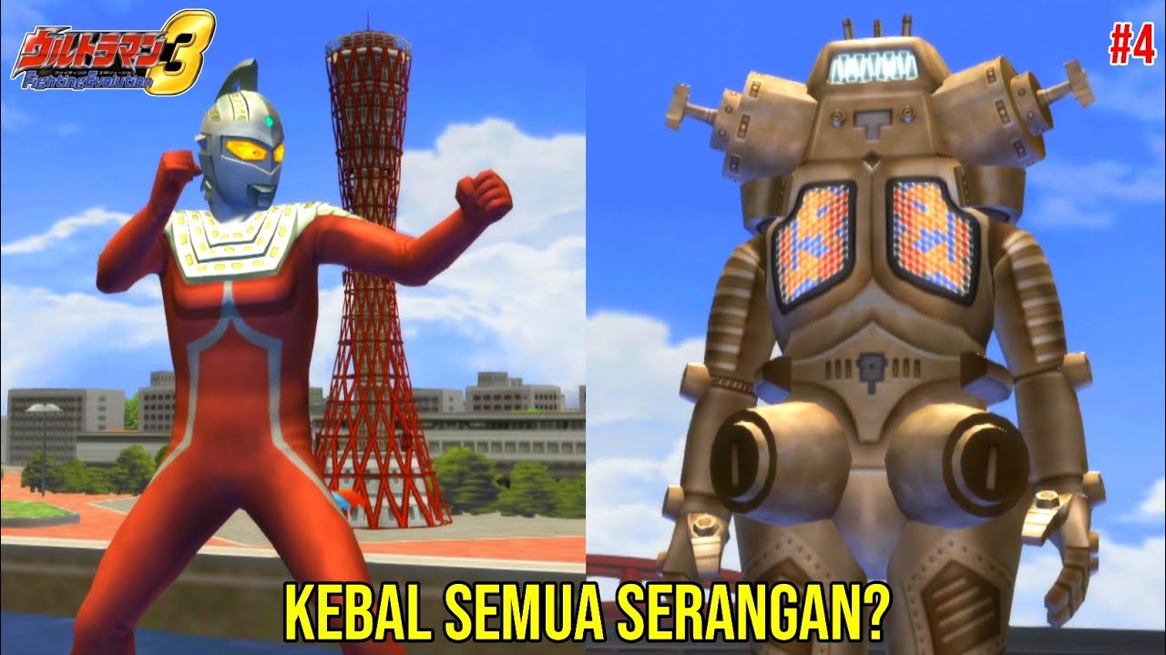 Ultraseven Terdesak! King Joe Mengamuk di Pelabuhan! | Ultraman Fighting Evolution 3 #4