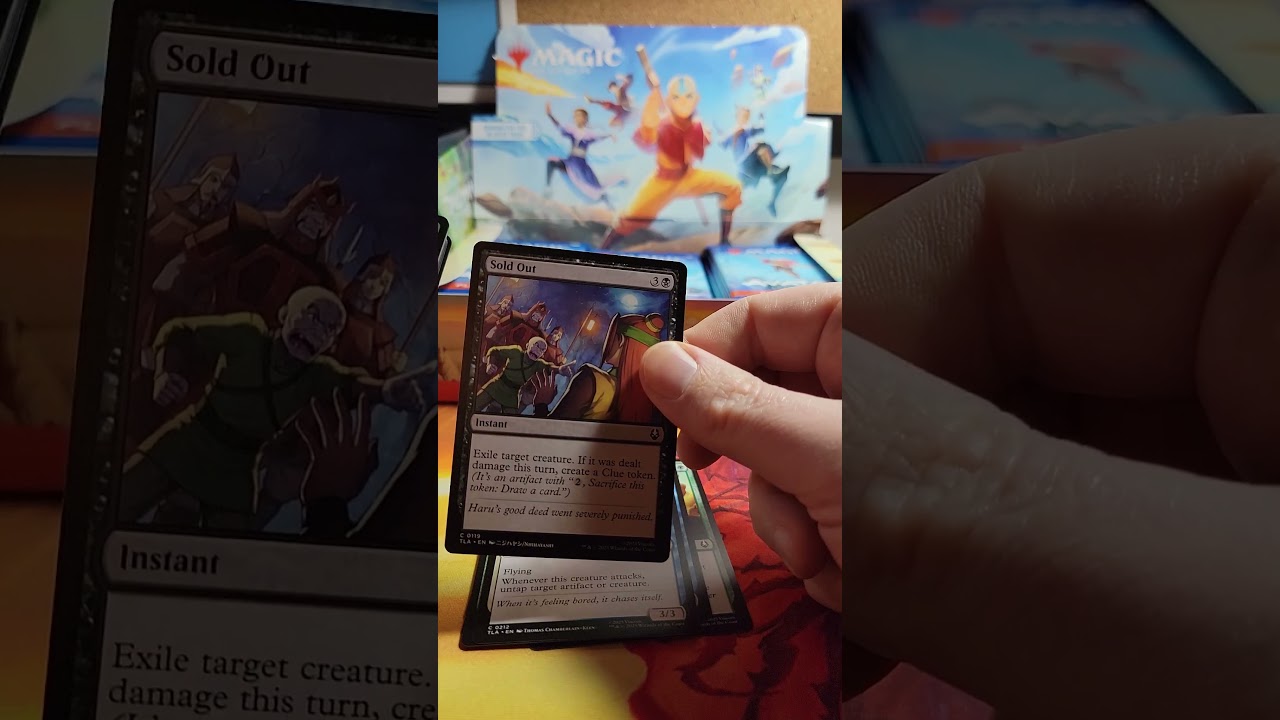 Pack-a-Day 2025, Day 326- Avatar the Last Airbender Play Booster (First Pack from a Full Box)